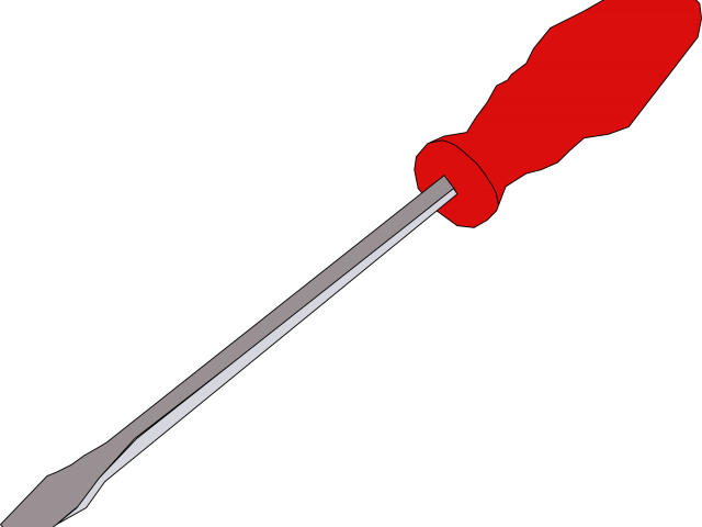 Screwdriver Clipart Big - Screw Driver (640x480)