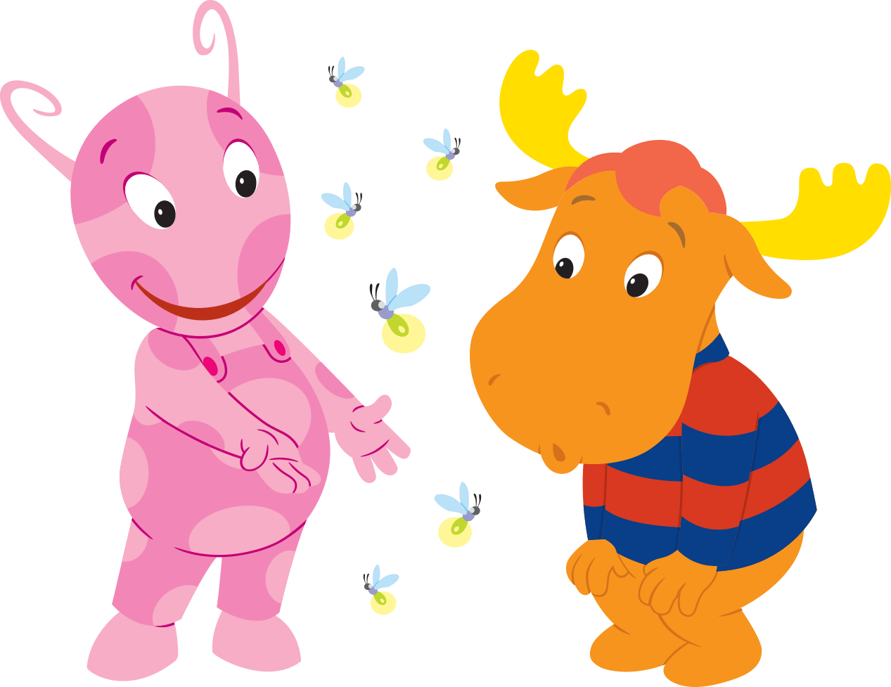 Fireflies Backyardigans Wiki Fandom Powered Wikia - Tyrone Backyardigans Uniqua (1267x977)