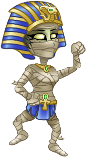 Mummy - Dance - Cartoon (400x400)