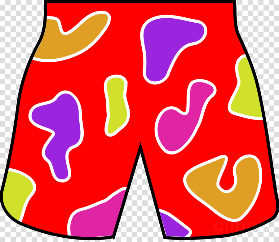 Beach Shorts Clipart (900x780)