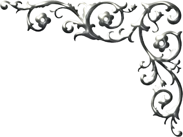626 X 470 6 - Corner Transparent Background Border (626x470)