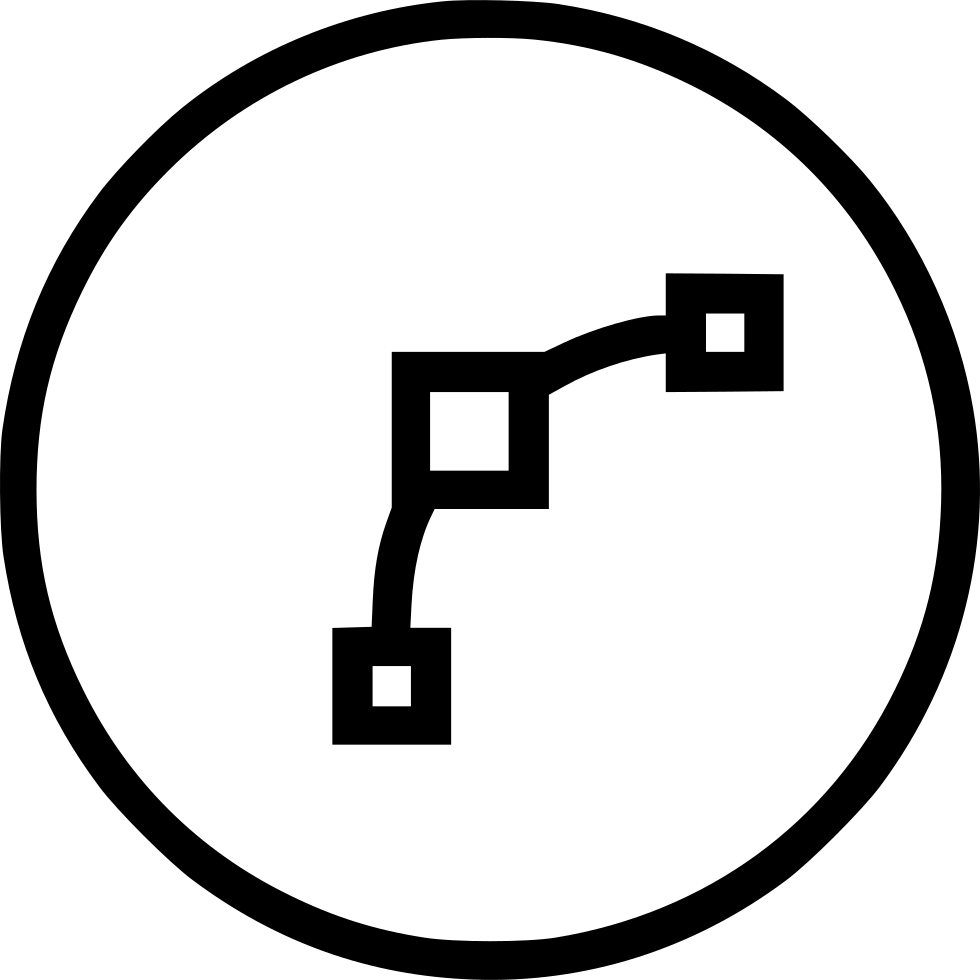 Edit Curve Path Object Node Nodes Round Comments - Circle (980x980)