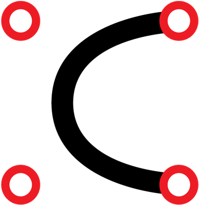 Bezier Curve Editor - Circle (420x420)
