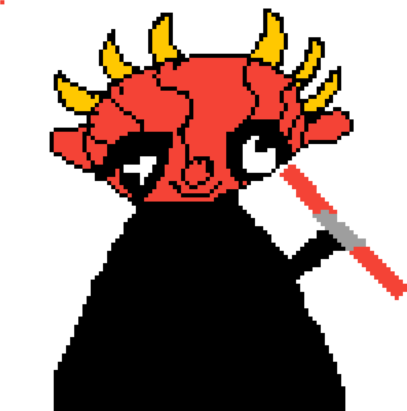Ugandan Darth Maul - Cartoon (1400x1400)