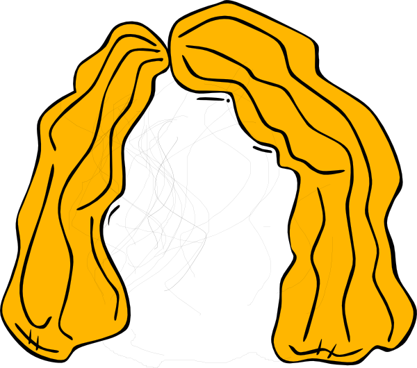 Wig Clip Art (600x530)