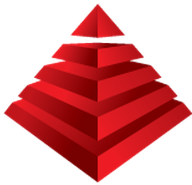Pyramid Chart - Clip Art (416x399)