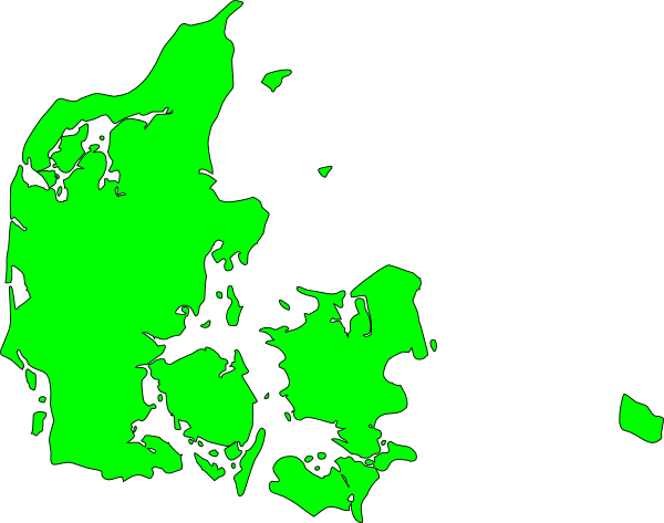 Denmark Cliparts - Danmark Clipart (600x473)