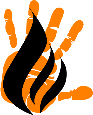 Transparent Handprint Vector (600x600)