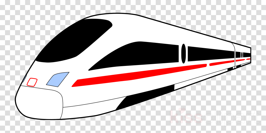 Bullet Train Clip Art (900x450)