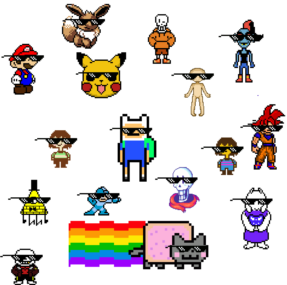 Thug Life Group - Nyan Cat (1000x1000)