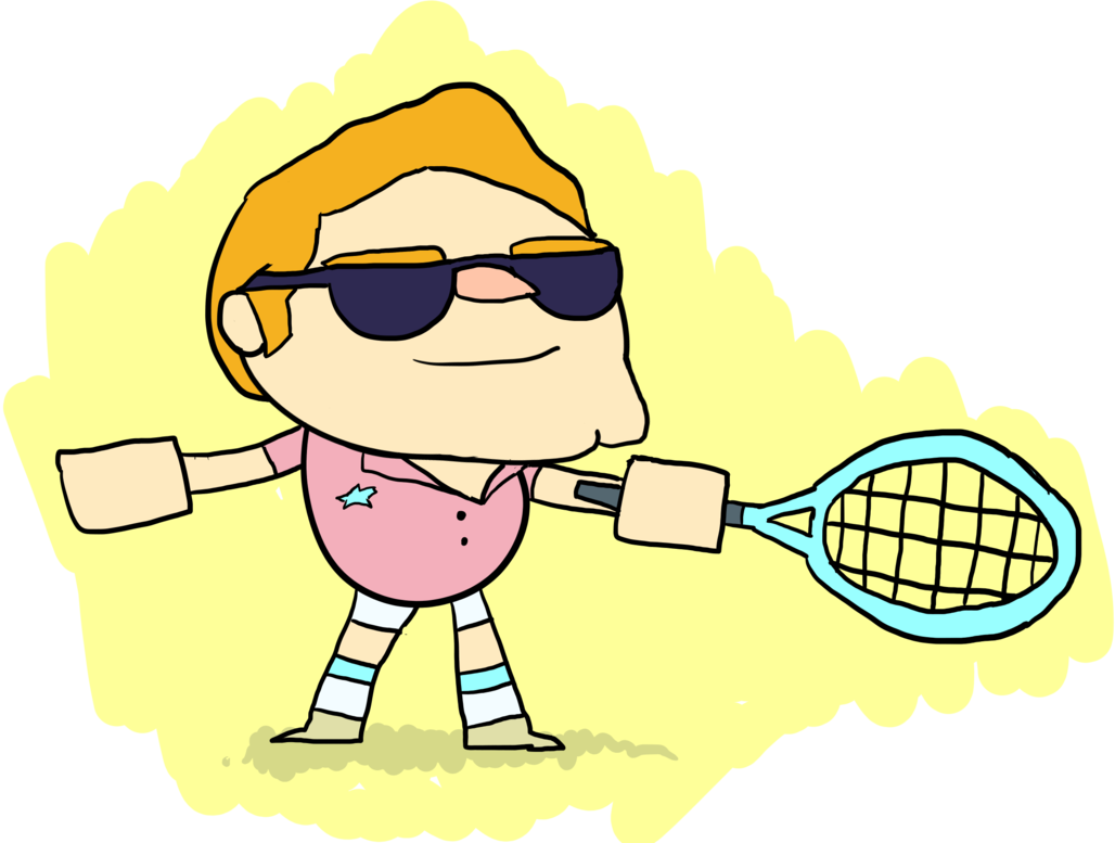Game, Set, Match - Cartoon (1028x777)