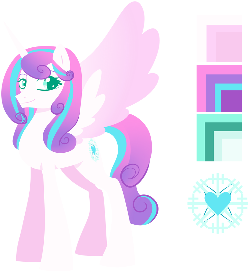 Flurry Heart By Kmwolf - Cartoon (894x894)