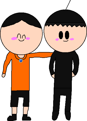 Me And Mime - Cartoon (355x493)