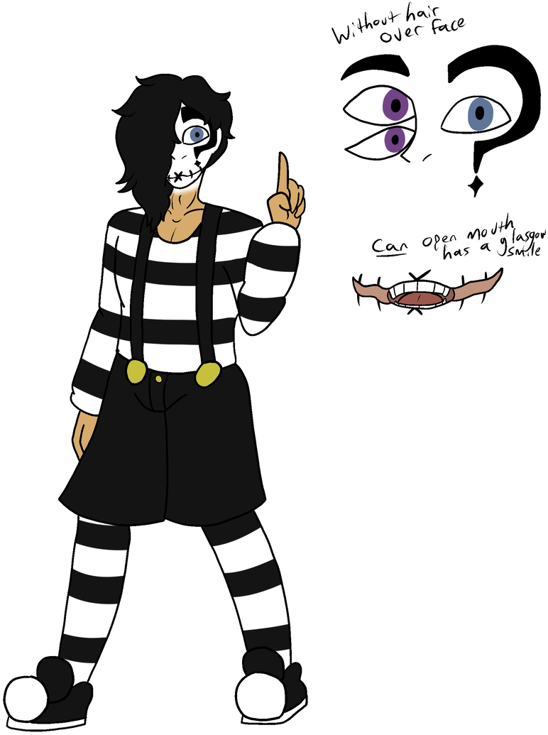Smiley Russian Mime By Snake-bytes - Cartoon (772x1035)