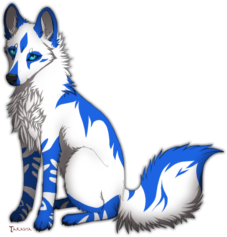 Happy Anime Wolf (900x876)