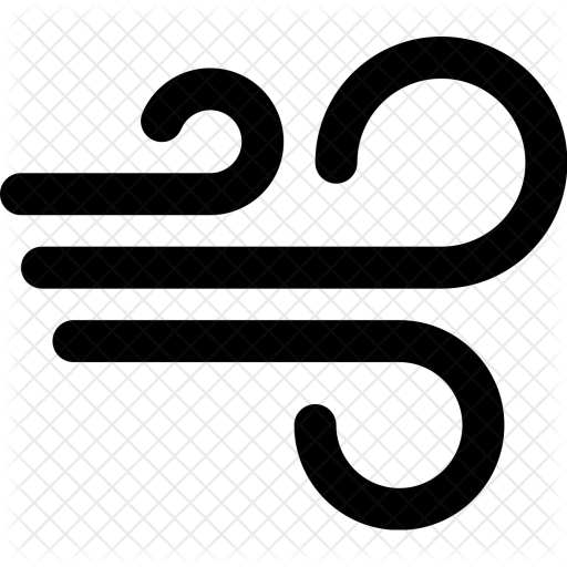 Wind, Weather, Storm, Flow, Wave Icon - Flow Wind Symbol (512x512)