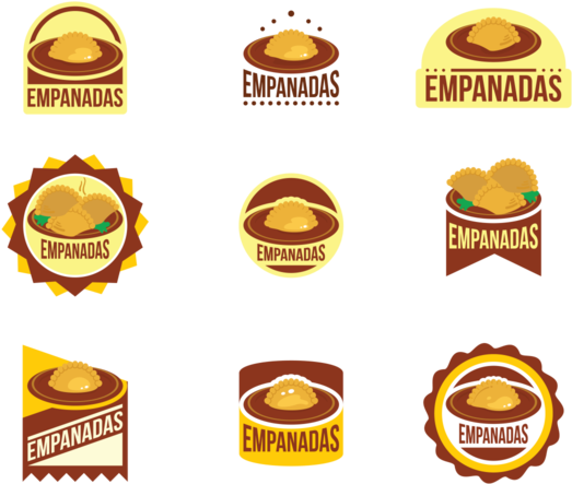 Empanadas Vector Emblems - Empanadas Vector (700x490)
