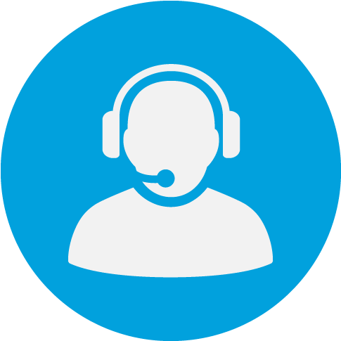 Call Center Supervisor - Intercom Chat Icon Svg (500x500)