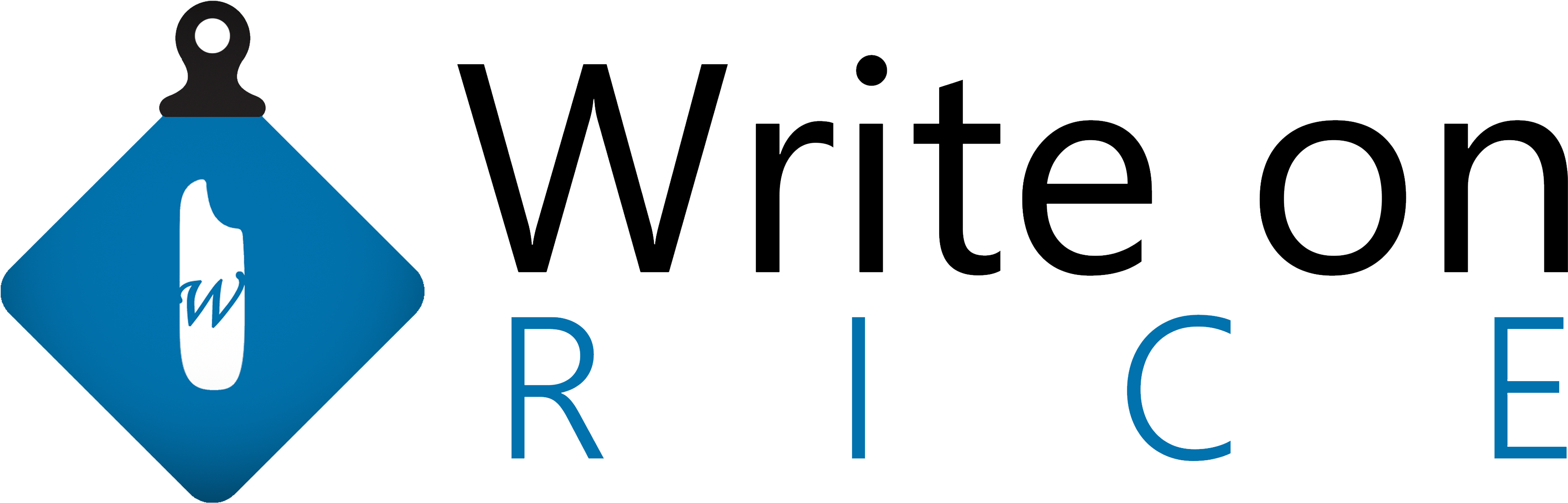 Write On Rice - Write On Rice (3600x1172)
