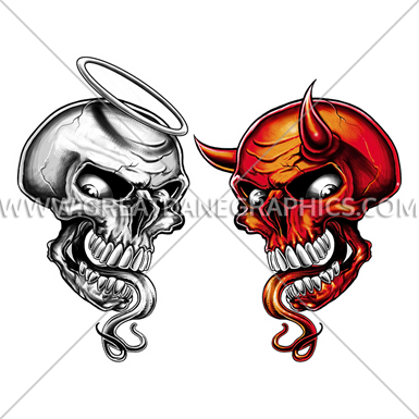 Evil Skulls - Good And Evil Skulls (385x385)