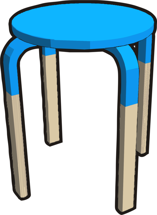 Table Bar Stool Red Chair - Hocker Clipart (548x750)