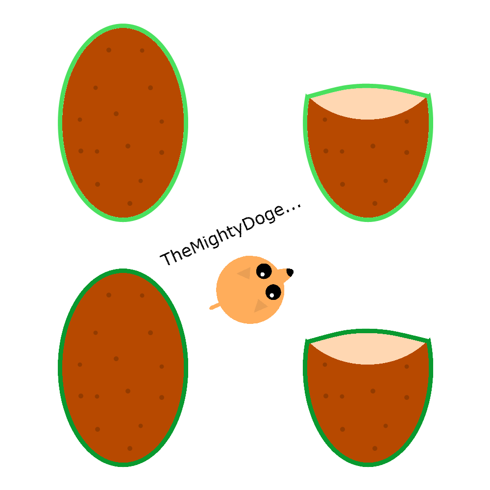 Potato And Potato Slice - Potato And Potato Slice (1000x1000)