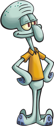 Squidward Dancing Gif Transparent - Squidward Tentacles (500x500)