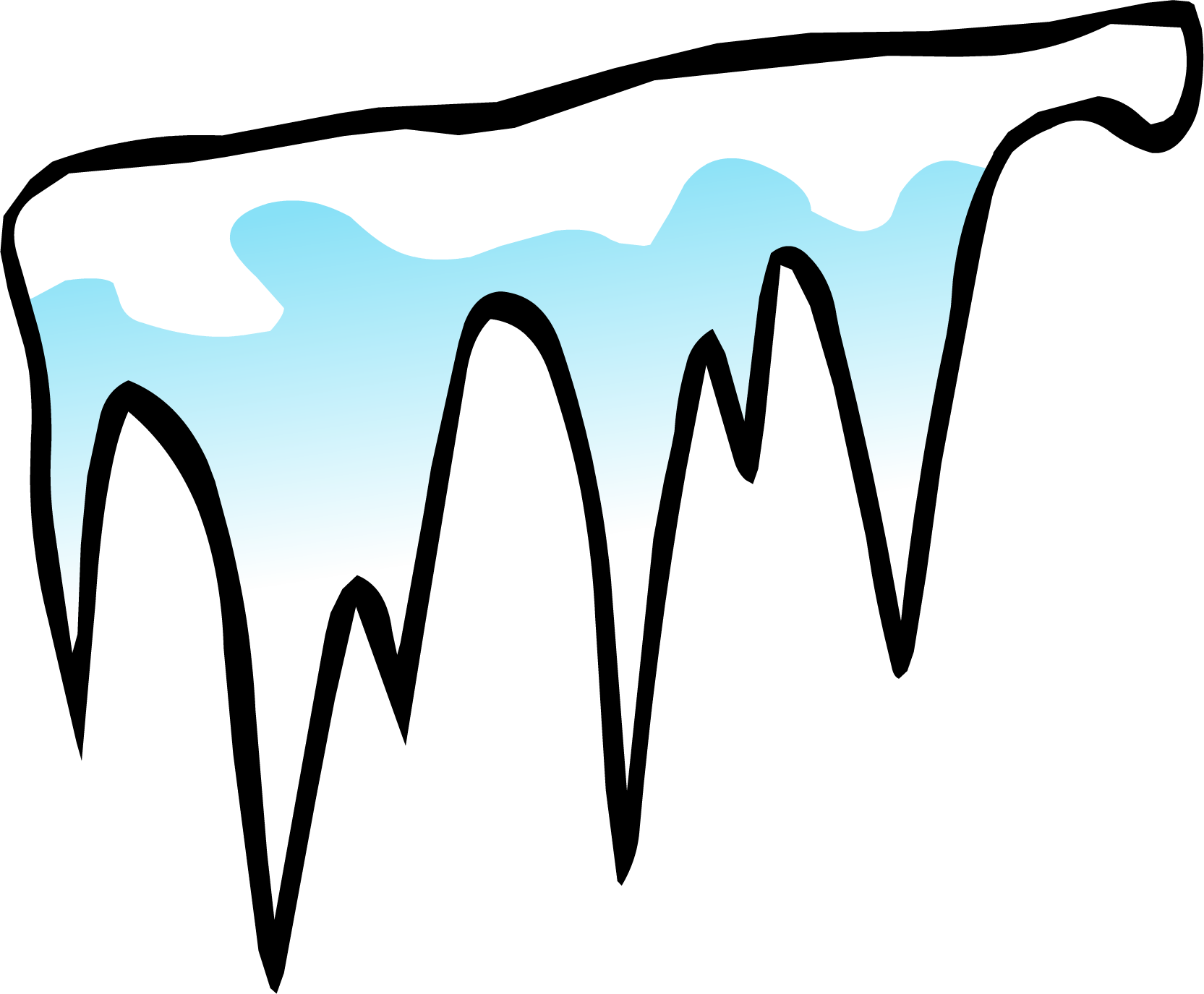 Icicles Clipart Fire - Icicles Clipart Fire (1665x1375)