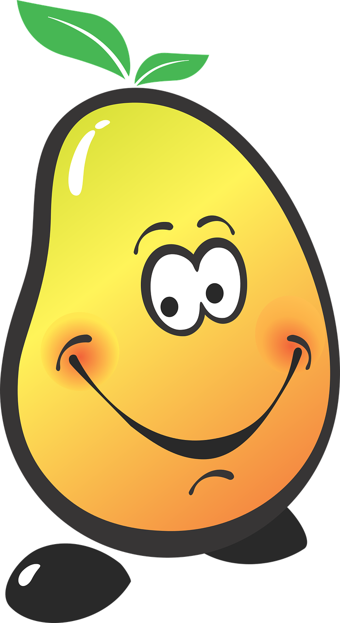 Mango Fruit Jolly - Mango Character (700x1280)