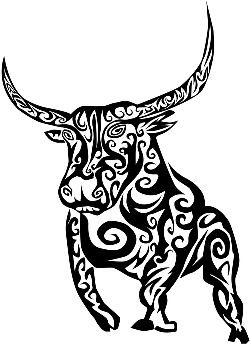 Tribal Cow (720x720)