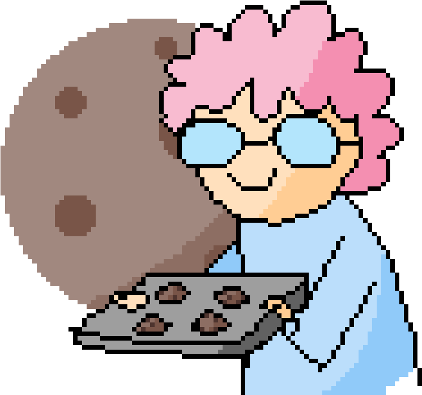 Cookie Clicker Grandma - Cartoon (1125x900)