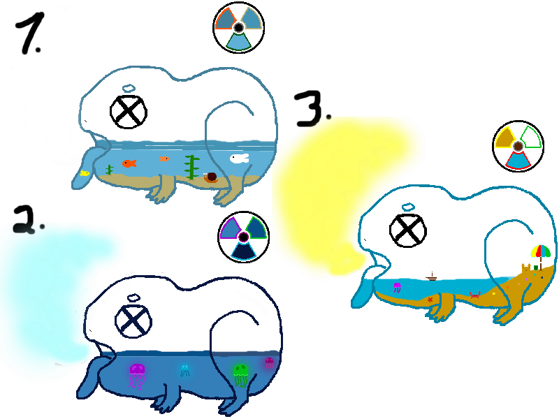 Clipart Ocean Open Ocean - Cartoon (800x600)