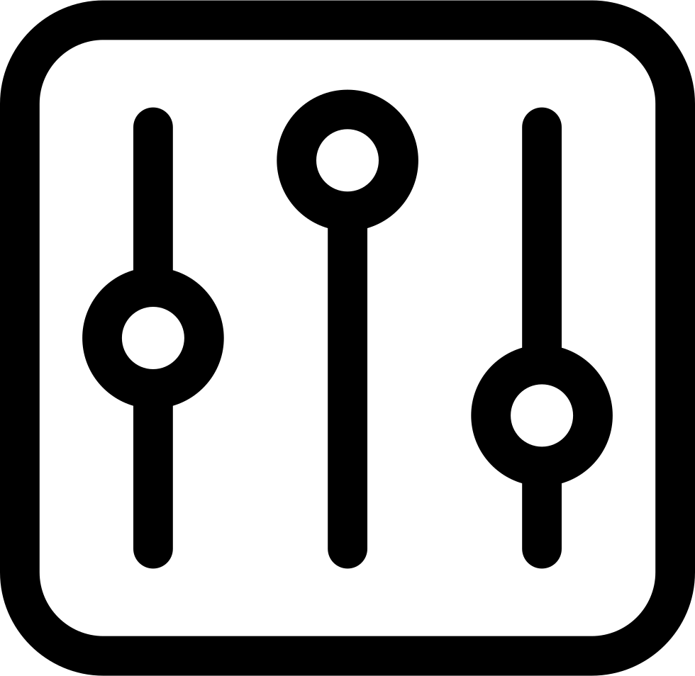 980 X 954 0 - Free White Settings Button (980x954)