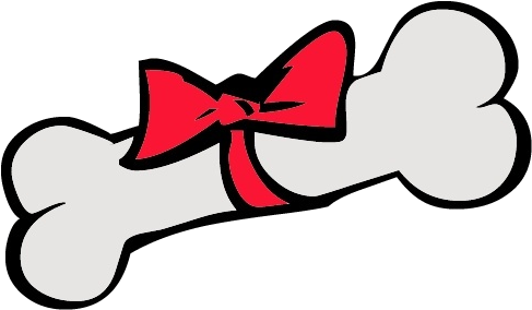 November Bones - Clipart Dog Bone (500x362)