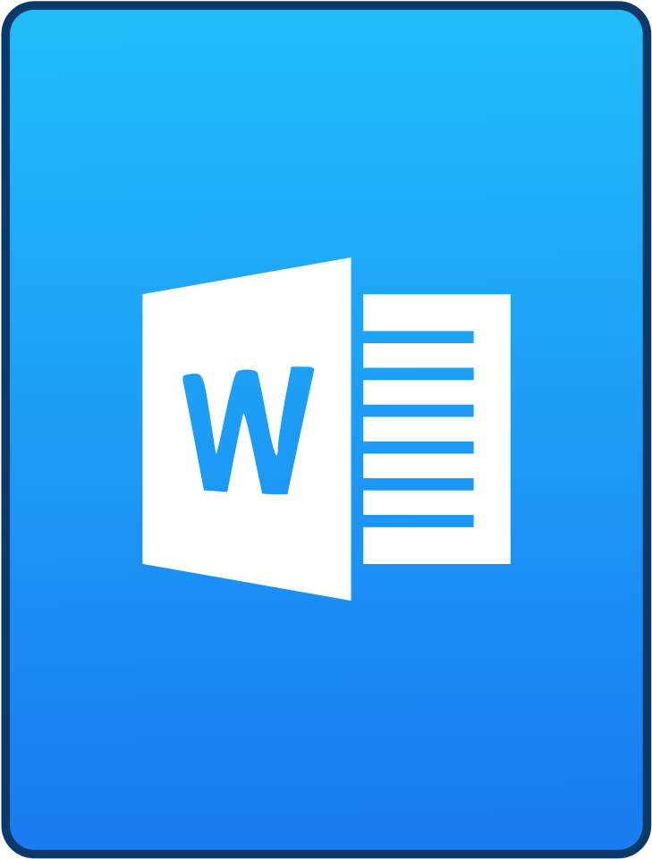 Antu Application Wps Office - Windows Word Icone (1024x1024)