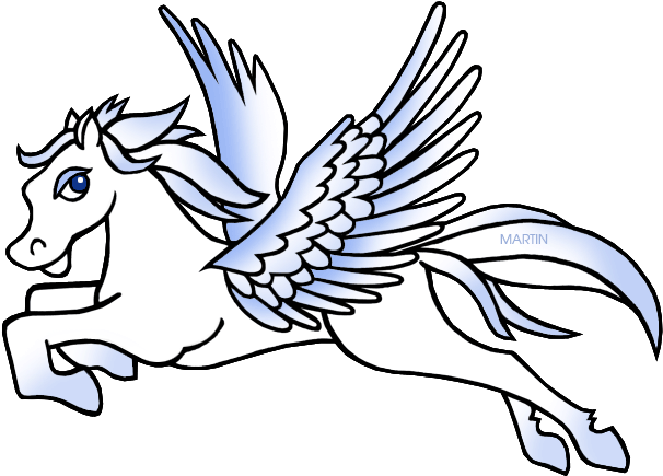 Pegasus - Pegasus Clipart (648x497)