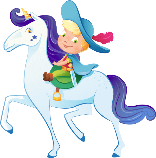 Knight On Unicorn (700x700)