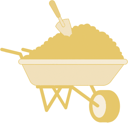 Garden Gardens - Wheelbarrow (407x393)