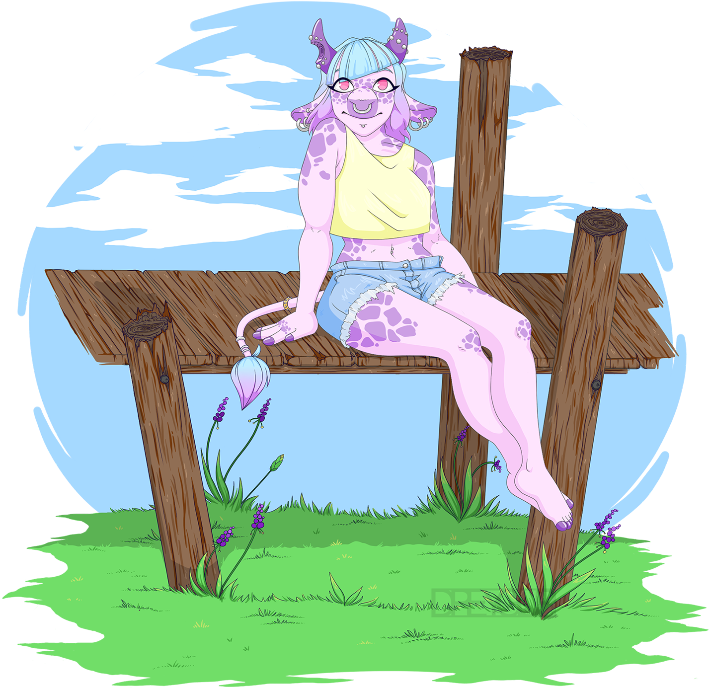 Lazy Day - Illustration (1500x1500)