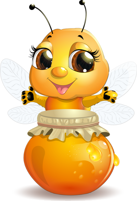 Beautiful Bee (445x650)