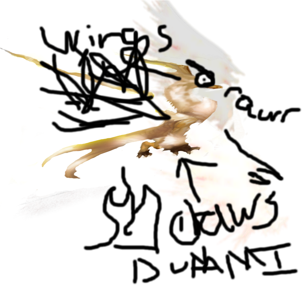 Obligatory Derp Griffin - Calligraphy (983x1016)