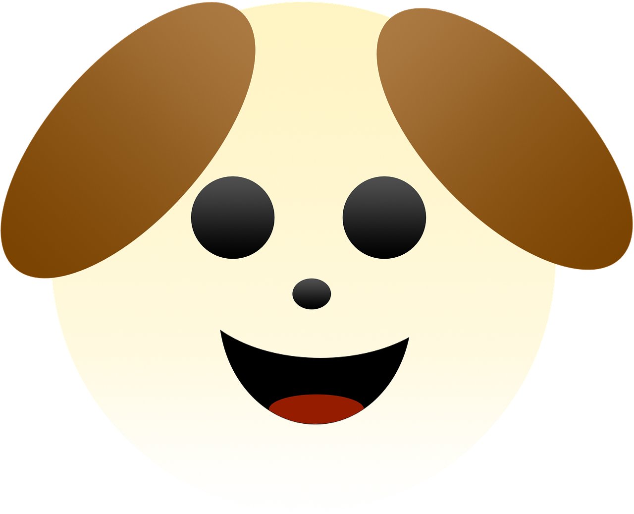 Dog White Beige - Dog (1280x1280)