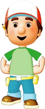 Handy Manny Posing - Cartoon (400x400)