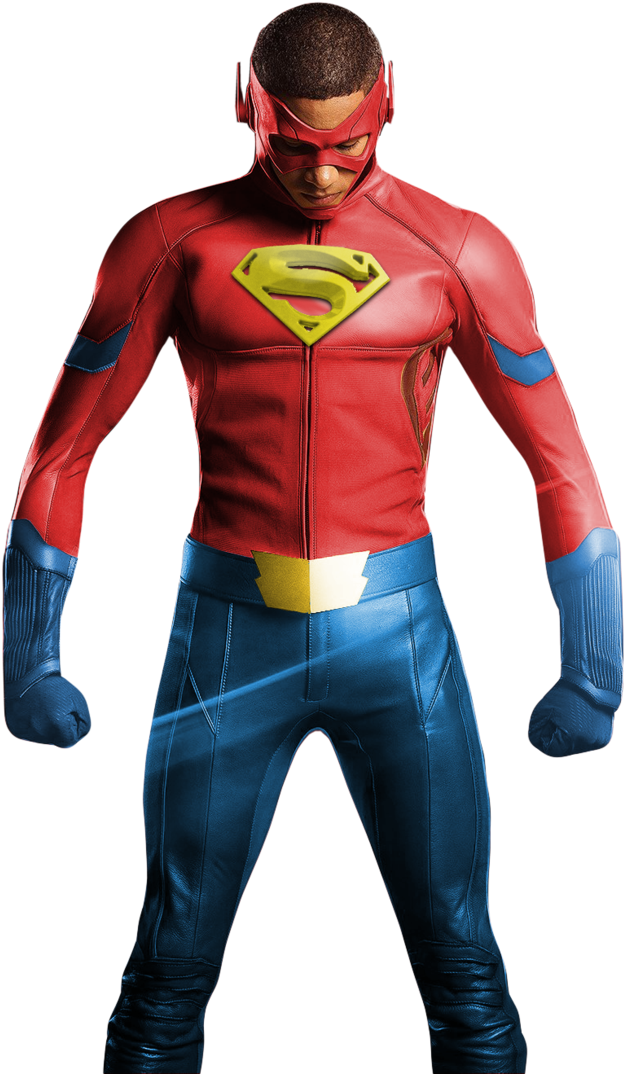 Kid Flash Transparent (733x1089)