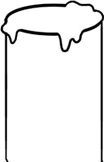 Drawn Candle Simple - Dairy Cow (640x480)