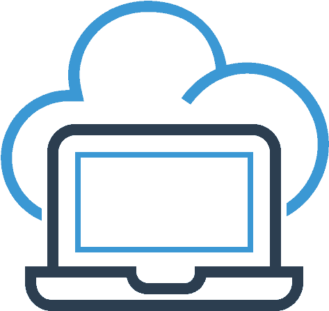 Office 365 / Azure Deployment - Laptop Cloud Icon (512x512)