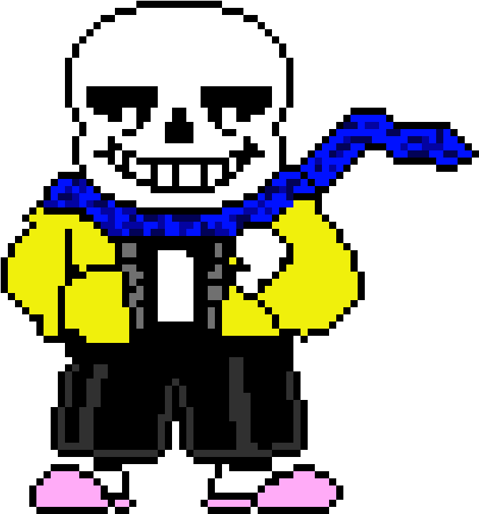 Skeleton Dress Up - Sans Sprite (1120x800)
