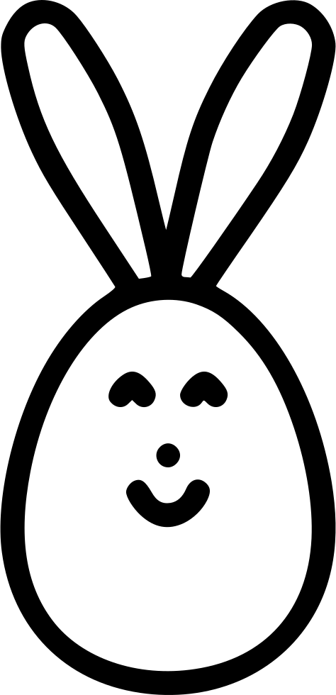 Egg Bunny Rabbit Ears Paschal Decorated Comments - Egg Bunny Rabbit Ears Paschal Decorated Comments (474x980)