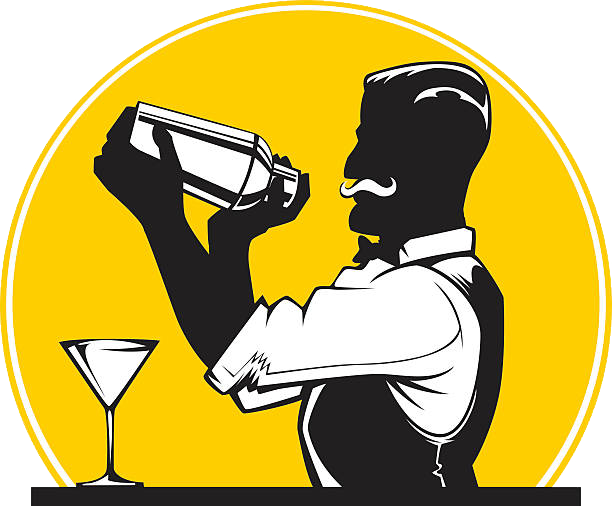 Bartender Show - €400 - Bartender Vector (612x506)