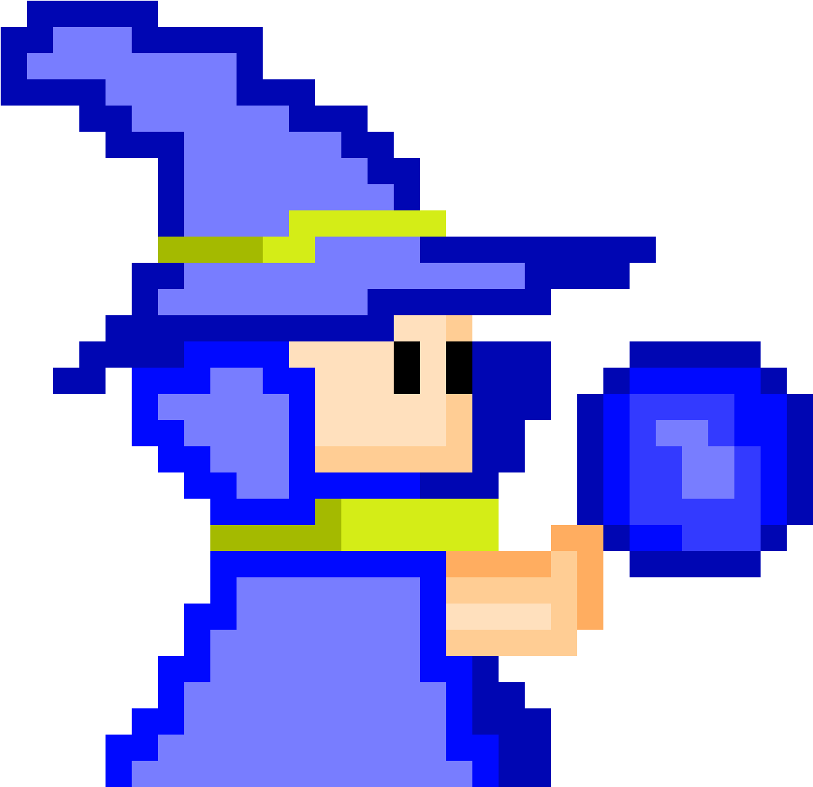 Mago De Agua - Pixel Effect Ai (1184x1184)